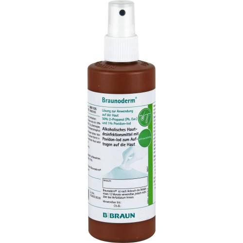 Braunoderm Lösung Sprühflasche 250 ml