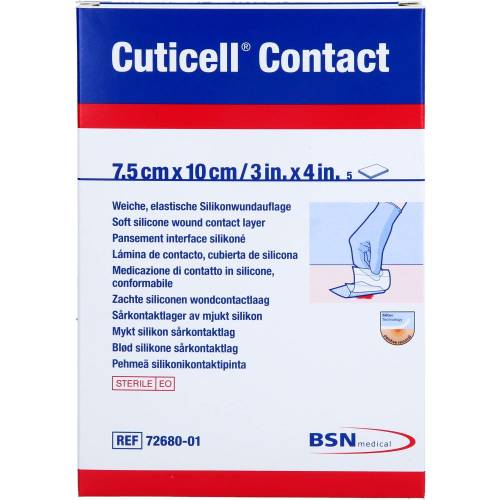 Cuticell Contact 7,5x10 cm Verband 5 St