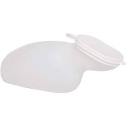 Urinflasche Frau Kunststoff m.Deckel 1 St