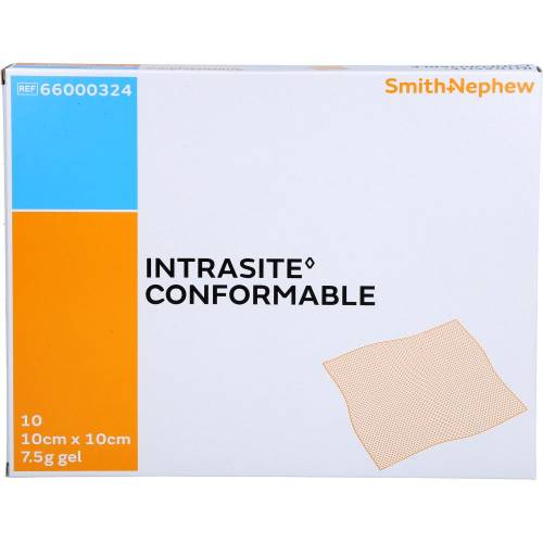 Intrasite Conformable Gelkompr.10x10 cm 10 St