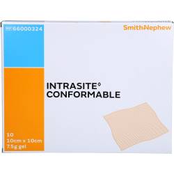 Intrasite Conformable Gelkompr.10x10 cm 10 St