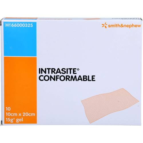 Intrasite Conformable Gelkompr.10x20 cm 10 St