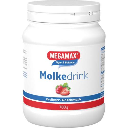 Molke Drink Megamax Erdbeer Pulver 700 g