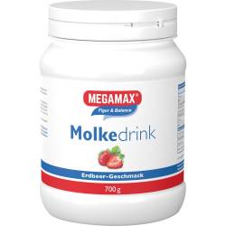 Molke Drink Megamax Erdbeer Pulver 700 g