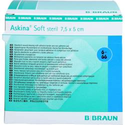 Askina Soft Wundverband 5x7,5 cm steril 50 St