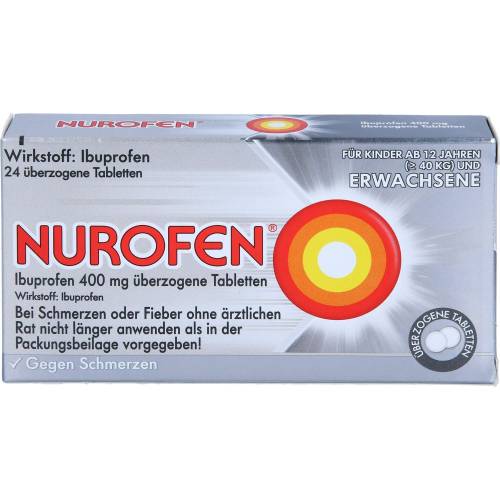 Nurofen Ibuprofen 400 mg überzogene Tabletten 24 St