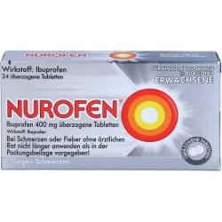 Nurofen Ibuprofen 400 mg überzogene Tabletten 24 St
