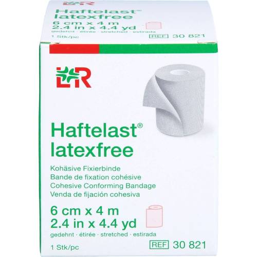 Haftelast Fixierb.kohäs.latexfrei 6 cmx4 m creme 1 St