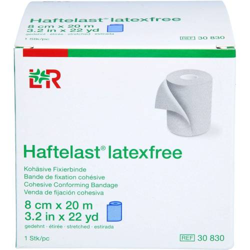 Haftelast Fixierb.kohäs.latexfrei 8 cmx20 m blau 1 St