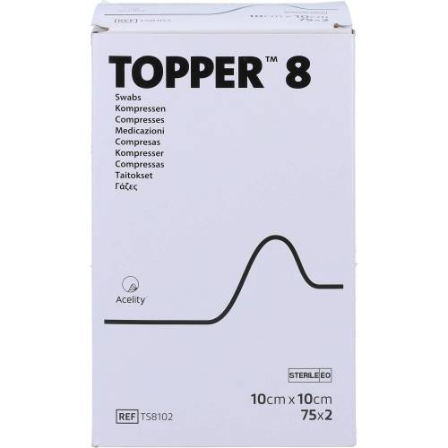 Topper 8 Kompr.10x10 cm steril 150 St