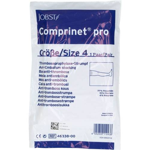 Comprinet pro Strumpf oberschenk.lang Gr.4 weiß 2 St