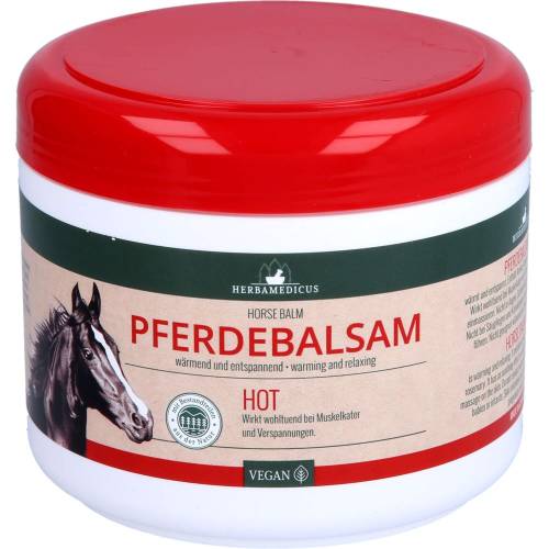Pferdebalsam Hot Herbamedicus 500 ml