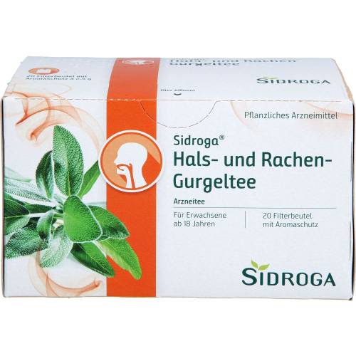 Sidroga Hals- und Rachen-Gurgeltee Filterbeutel 50 g