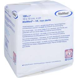 Vlieskompressen unsteril 10x10 cm 100 St