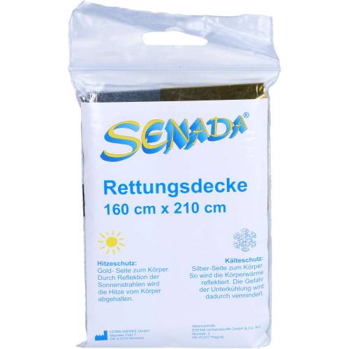 Senada Rettungsdecke 160x210 cm 1 St