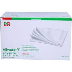 Vliwasoft Vlieskompressen steril 7,5x7,5 cm 6l. 100 St