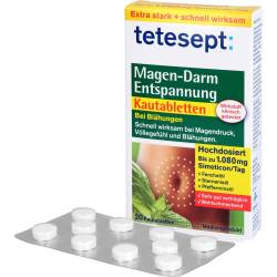 Tetesept Magen-Darm Entspannung Kautabletten 20 St
