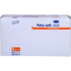 Peha-Soft Vinyl Unt.Handschuhe unste.puderfrei S 100 St