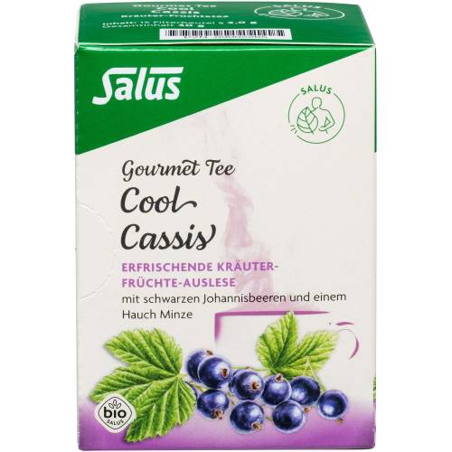 Cool Cassis Kräutertee Salus Filterbeutel 15 St