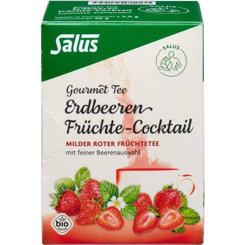 Erdbeeren Früchtecocktail Salus Filterbeutel 15 St