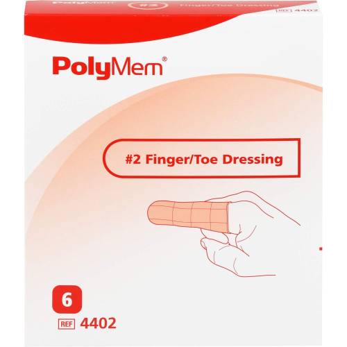 Polymem Finger Wundschnellverband Gr.2 6 St