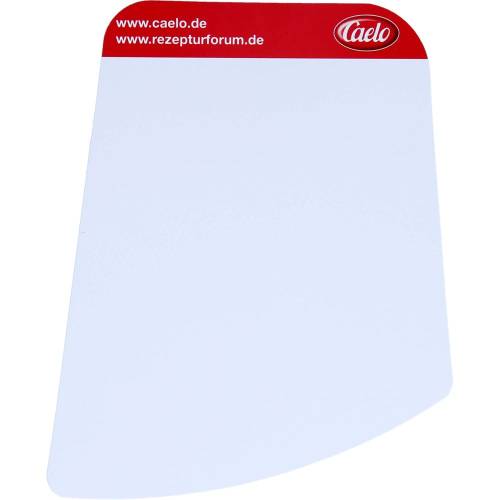 Kartenblätter weiß aus Kunststoff 5 St