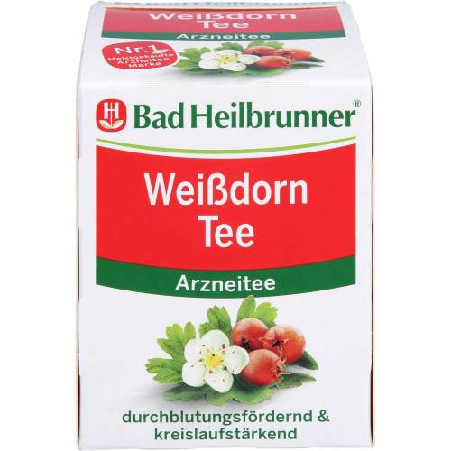 Bad Heilbrunner Weißdorn Tee Filterbeutel 16 g