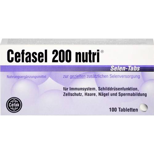 Cefasel 200 nutri Selen-Tabs 100 St