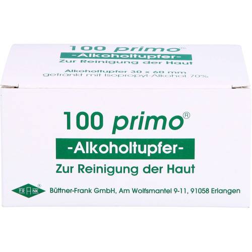 Primo Alkoholtupfer 100 St