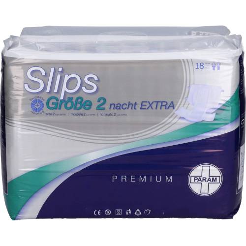 Param Slip Premium Nacht extra Gr.2 18 St