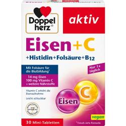 Doppelherz Eisen+Vit.C+L-Histidin Tabletten 30 St