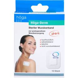 Höga-Derm steriles Pflaster 53x70 mm 10 St