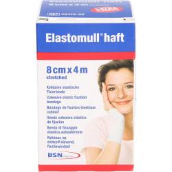Elastomull haft 8 cmx4 m Fixierbinde 1 St