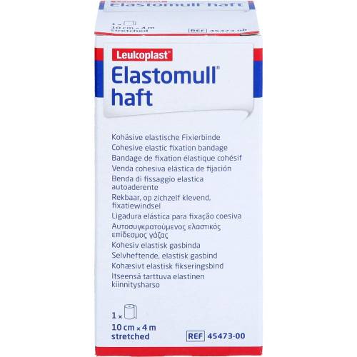 Elastomull haft 10 cmx4 m Fixierbinde 1 St
