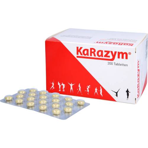Karazym magensaftresistente Tabletten 200 St