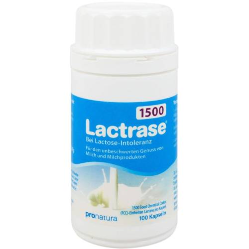 Lactrase 1.500 Fcc Kapseln 100 St