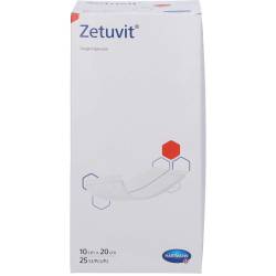 Zetuvit Saugkompressen steril 10x20 cm 25 St