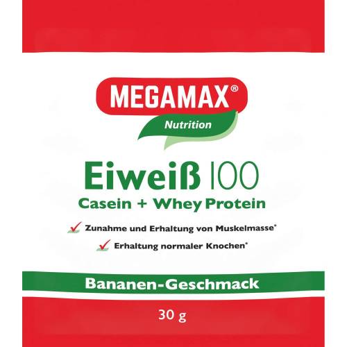 Eiweiss 100 Banane Megamax Pulver 30 g