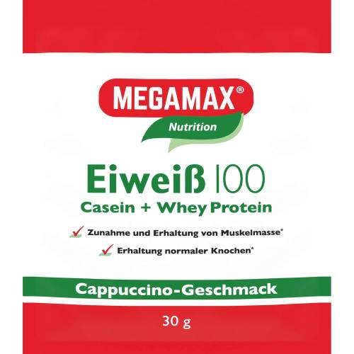 Eiweiss 100 Cappuccino Megamax Pulver 30 g
