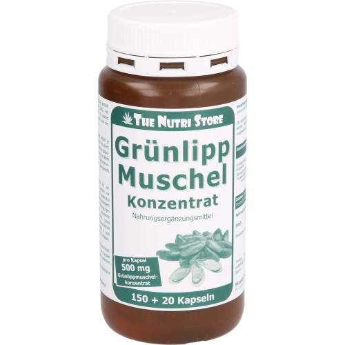 Grünlippmuschel 500 mg Konzentrat Kapseln 150 St