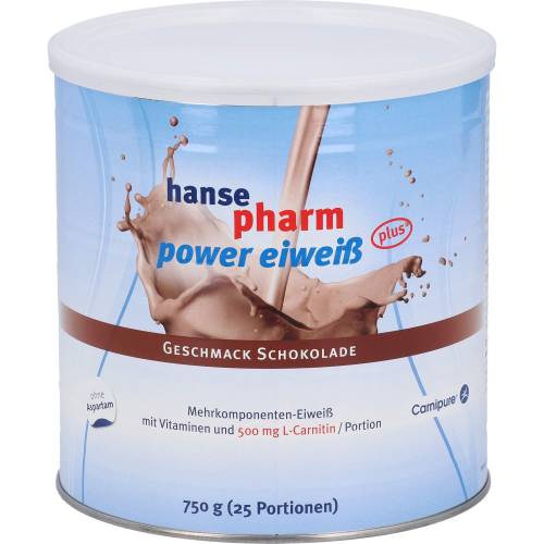 Hansepharm Power Eiweiß plus Schoko Pulver 750 g