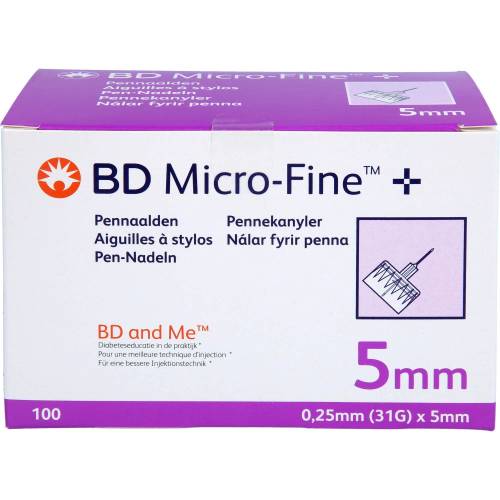 Bd Micro-Fine+ 5 Pen-Nadeln 0,25x5 mm 100 St