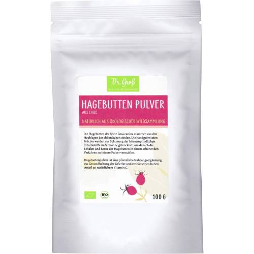 Hagebutten Pulver Bio 100 g