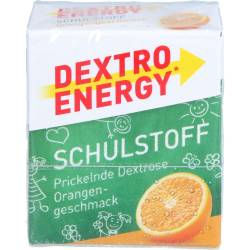Dextro Energy Schulstoff Orange Täfelchen 50 g