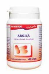 Argila 400mg - 40 cps - Favisan