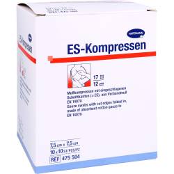 Es-Kompressen steril 7,5x7,5 cm 100 St