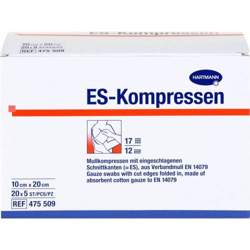 Es-Kompressen steril 10x20 cm 100 St