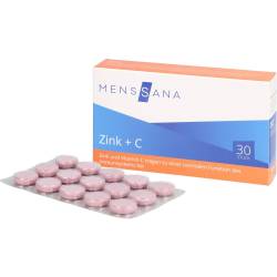 Zink+C MensSana Lutschtabletten 30 St