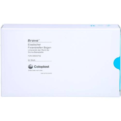 Brava elastischer Fixierstreifen gebogen 20 St