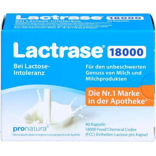 Lactrase 18.000 Fcc Kapseln 40 St